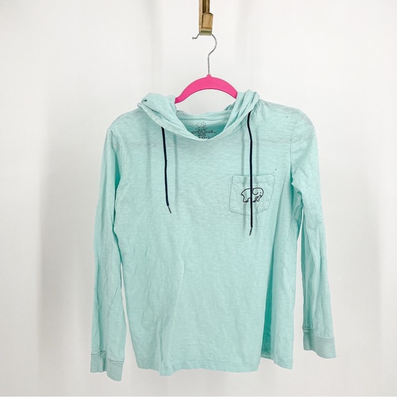 Ivory Ella Light Blue Hoodie - Picture 1 of 6
